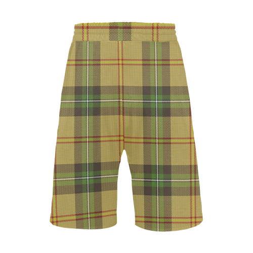Saskatchewan tartan Men's All Over Print Casual Shorts (Model L23)