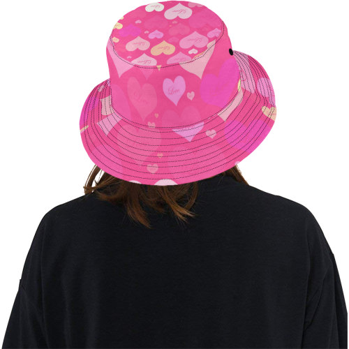 HeartsofLove All Over Print Bucket Hat