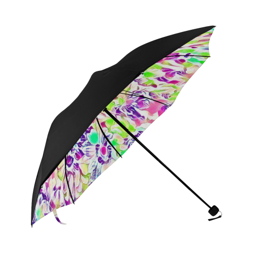 Floral Summer Greetings  1C by JamColors Anti-UV Foldable Umbrella (Underside Printing) (U07)