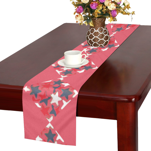 Centennial Cookies Checkers in Antique Red Table Runner 16x72 inch