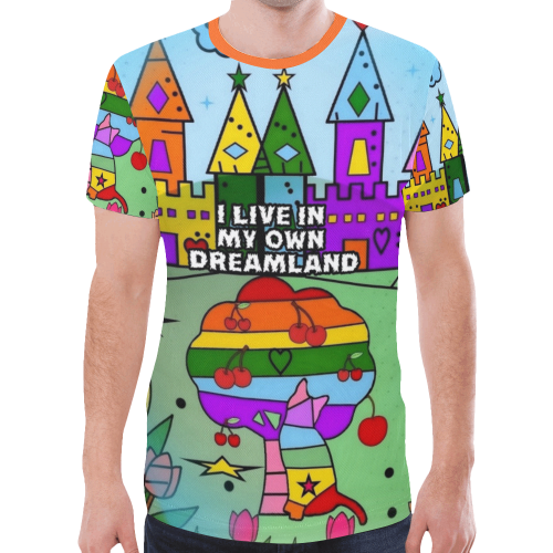 Dreamland by Nico Bielow New All Over Print T-shirt for Men (Model T45)