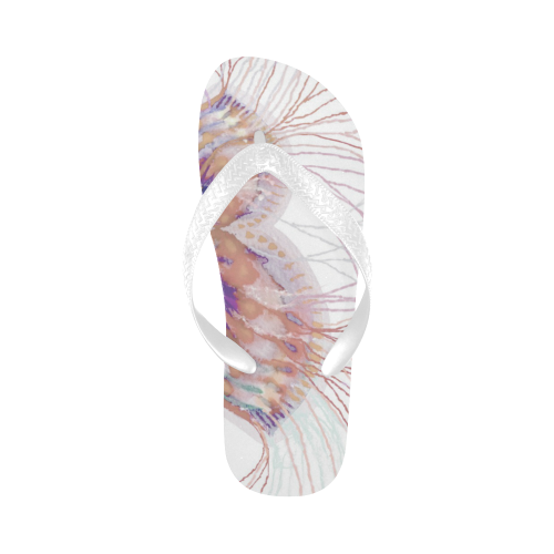 papillon1-9 Flip Flops for Men/Women (Model 040)