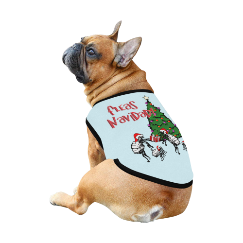 Fleas Navidad Christmas All Over Print Pet Tank Top