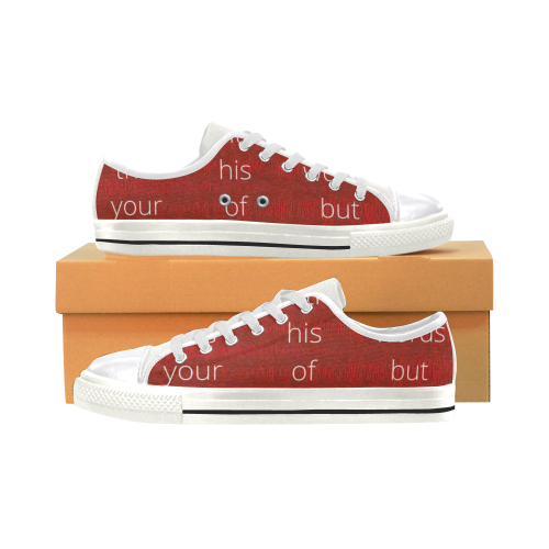 sight steppingg Women's Classic Canvas Shoes (Model 018)