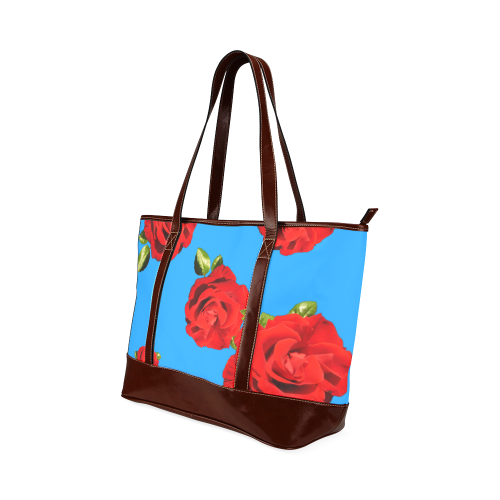 Fairlings Delight's Floral Luxury Collection- Red Rose Handbag 53086j11 Tote Handbag (Model 1642)