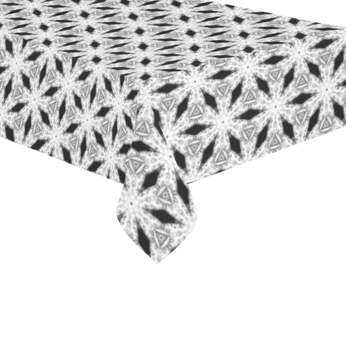 Kettukas BW #52 Cotton Linen Tablecloth 60"x120"