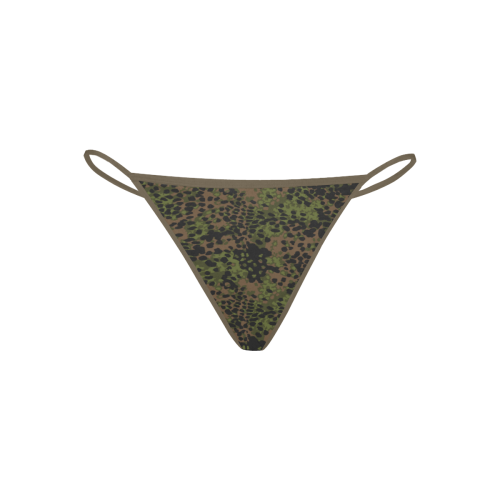 Platanenmuster summer camouflage Women's All Over Print G-String Panties (Model L35)