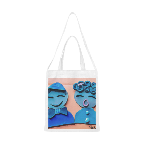 Oh Me Oh My Canvas Tote Bag/Medium (Model 1701)