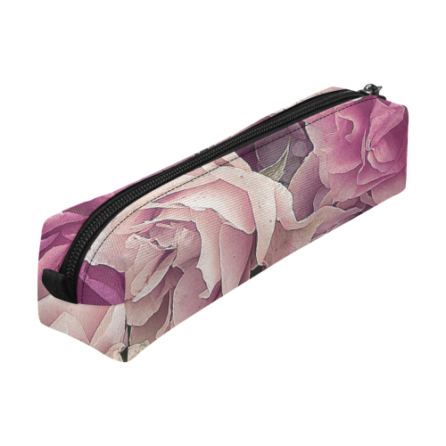 great garden roses pink Pencil Pouch/Small (Model 1681)