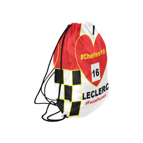 LECLERC Large Drawstring Bag Model 1604 (Twin Sides)  16.5"(W) * 19.3"(H)
