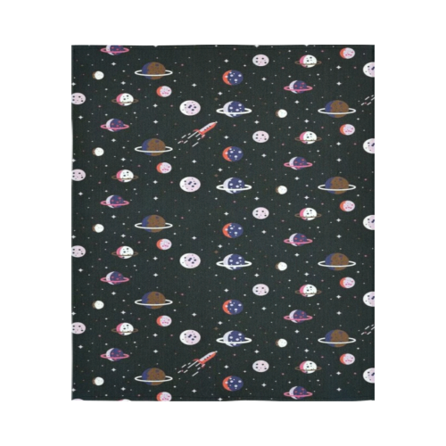 galaxy spaces Cotton Linen Wall Tapestry 51"x 60"