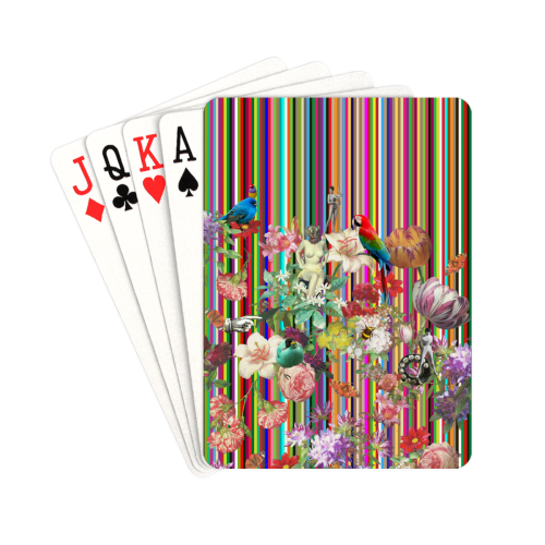 Summer Flowers Playing Cards 2.5"x3.5"
