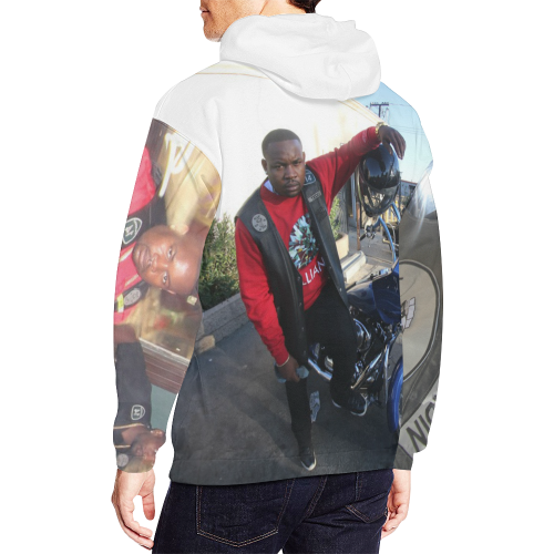 Sargent at Arms All Over Print Hoodie for Men/Large Size (USA Size) (Model H13)