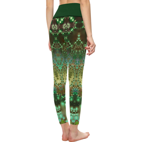 Mother Gaia Pusieux Women's All Over Print High-Waisted Leggings (Model L36)