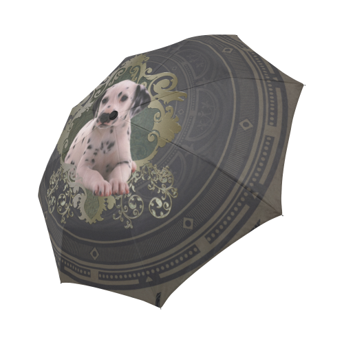 Cute dalmatian Auto-Foldable Umbrella (Model U04)