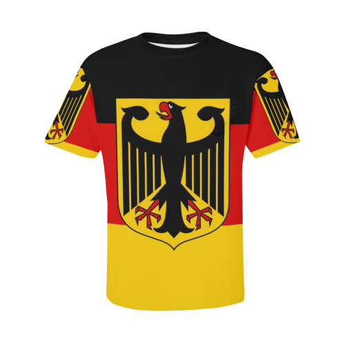 GERMANY Men's All Over Print T-Shirt with Chest Pocket (Model T56)