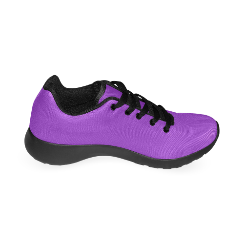 color dark orchid Kid's Running Shoes (Model 020)