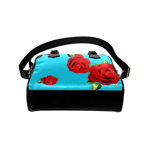 Fairlings Delight's Floral Luxury Collection- Red Rose Shoulder Handbag 53086h13 Shoulder Handbag (Model 1634)