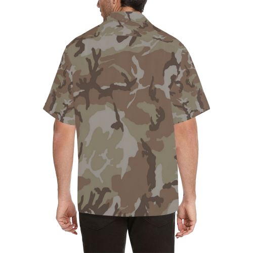 CAMOUFLAGE-DESERT 2 Hawaiian Shirt (Model T58)