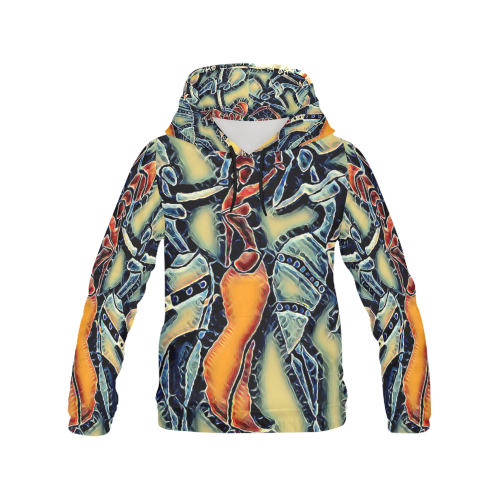 Sistas2 All Over Print Hoodie for Women (USA Size) (Model H13)
