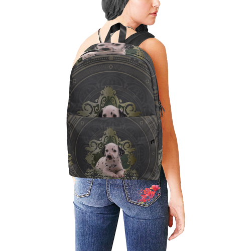 Cute dalmatian Unisex Classic Backpack (Model 1673)