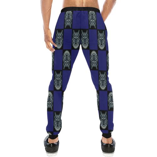 digital beast Men's All Over Print Sweatpants/Large Size (Model L11)