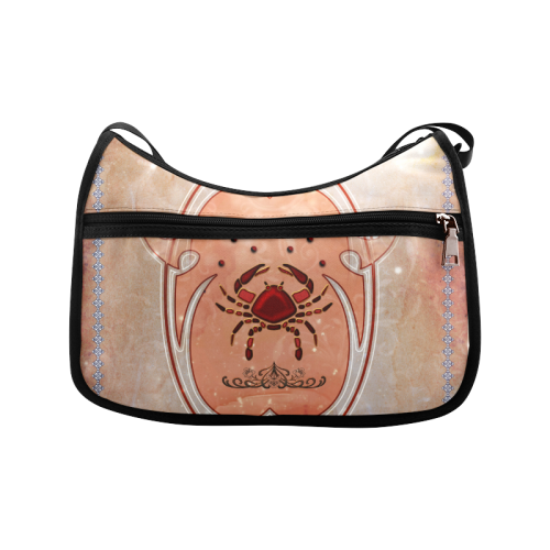 Decorative crab Crossbody Bags (Model 1616)