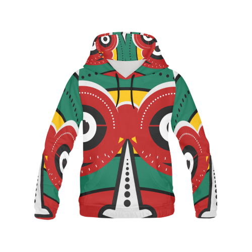 totem tribal All Over Print Hoodie for Men/Large Size (USA Size) (Model H13)