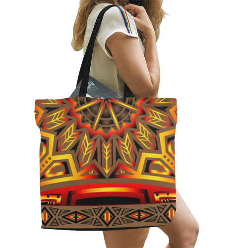 Butterfly Spirit All Over Print Canvas Tote Bag/Large (Model 1699)
