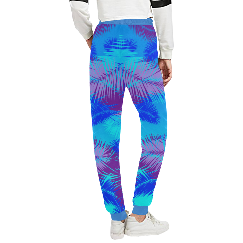 Summer Island pop art design Unisex All Over Print Sweatpants (Model L11)