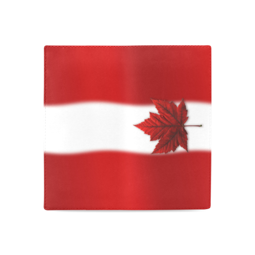 Canada Flag Wallets Women's Leather Wallet (Model 1611)