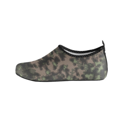 rauchtarn spring camouflage Men's Slip-On Water Shoes (Model 056)