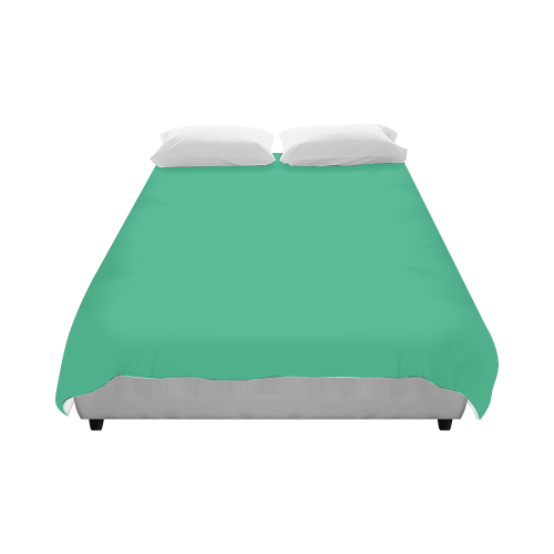 color mint Duvet Cover 86"x70" ( All-over-print)