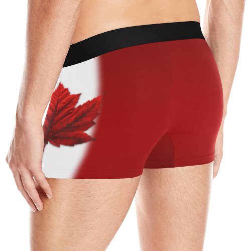 Canada Flag Boxer Shorts Canada Underwear Men's All Over Print Boxer Briefs (Model L10)