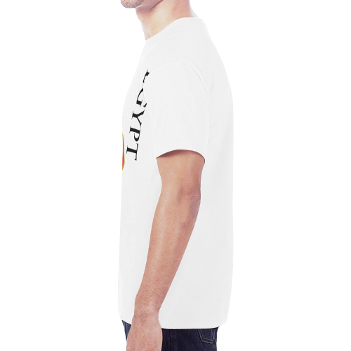 Egypt Men's Classic Flag Tee 2.0 (White) New All Over Print T-shirt for Men (Model T45)