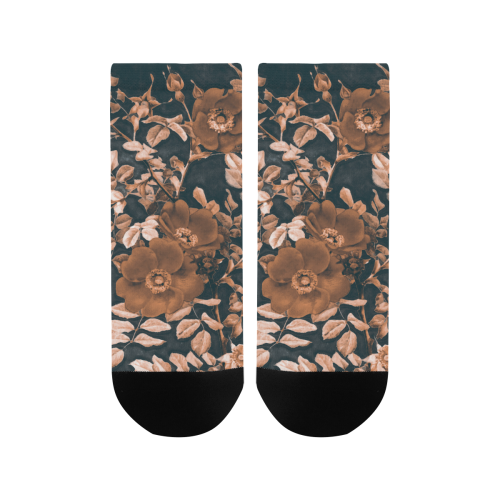 flowers #flowers #pattern #flora Women's Ankle Socks