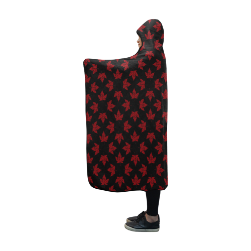 Cool Canada Souvenir Hooded Blankets Hooded Blanket 60''x50''