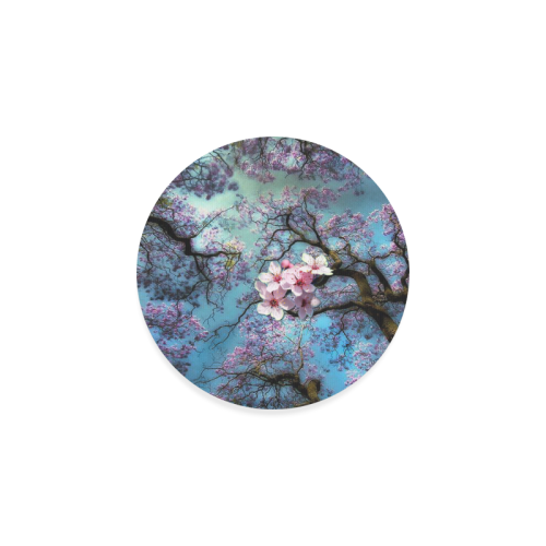 Cherry blossomL Round Coaster