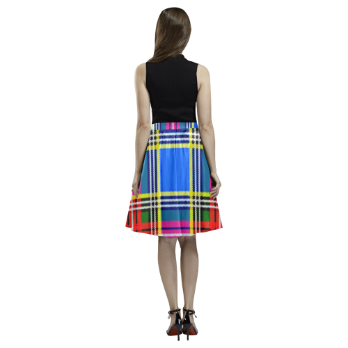 Bethune tartan Melete Pleated Midi Skirt (Model D15)