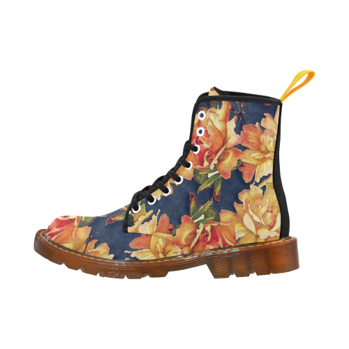 flowers #flowers #pattern #flora Martin Boots For Women Model 1203H