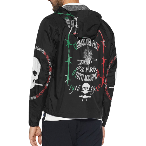 Caimani del Piave (limited edition) Unisex All Over Print Windbreaker (Model H23)