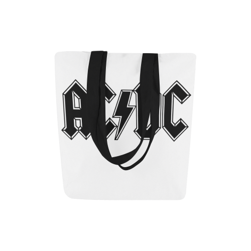 ACDC Alphabet Logo Canvas Tote Bag (Model 1657)