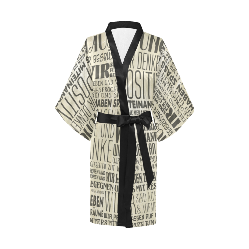German House Rules - POSITIVE HAUSORDNUNG 3 Kimono Robe