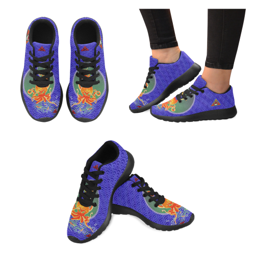 The Lowest of Low Japanese Angry Octopus Women’s Running Shoes (Model 020)
