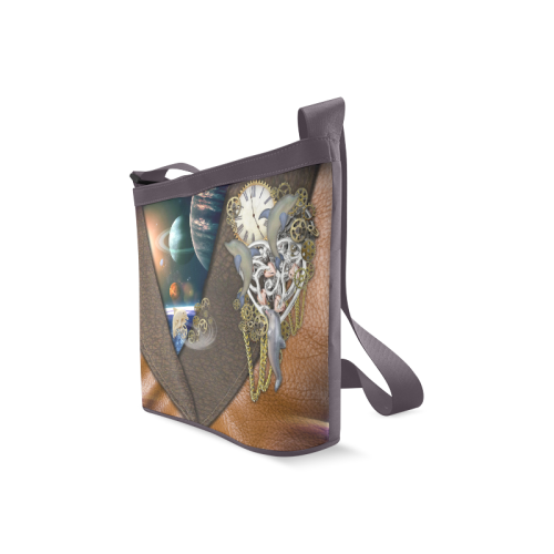 Our dimension of Time Crossbody Bags (Model 1613)