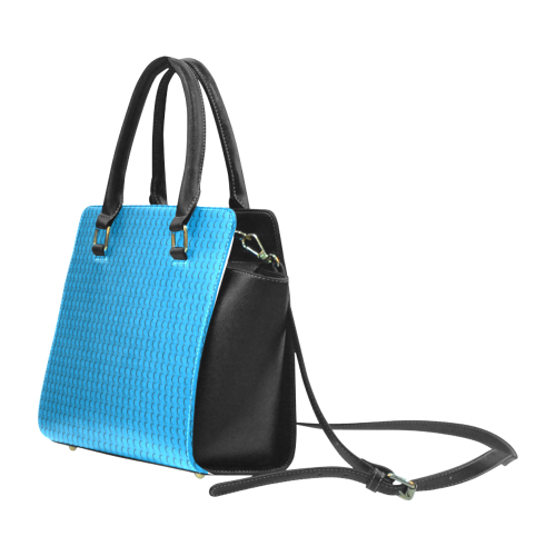 PLASTIC Rivet Shoulder Handbag (Model 1645)