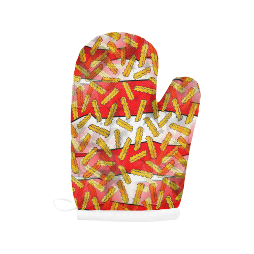 Fries by Nico Bielow Oven Mitt (Two Pieces)