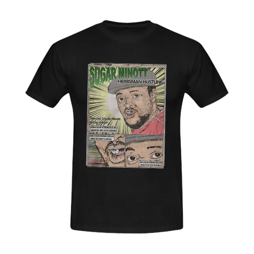 Sugar Minott Men's T-Shirt in USA Size (Front Printing Only)