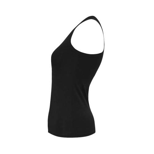 The Lowest of Low Circle Logo Women's Shoulder-Free Tank Top (Model T35)