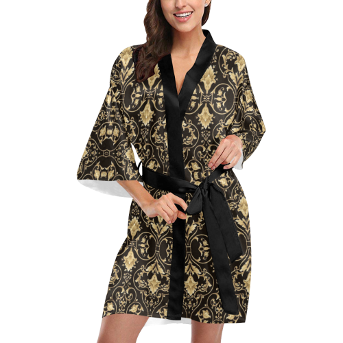Retro elegance Kimono Robe